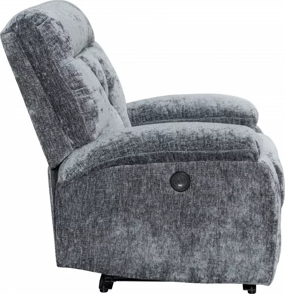Fotel elektryczny z funkcją relax Gerona 21 (jasnoszary)