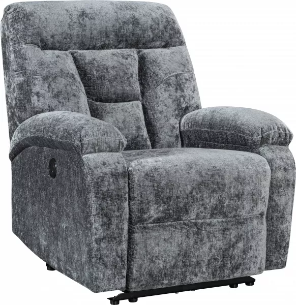 Fotel elektryczny z funkcją relax Gerona 21 (jasnoszary) 