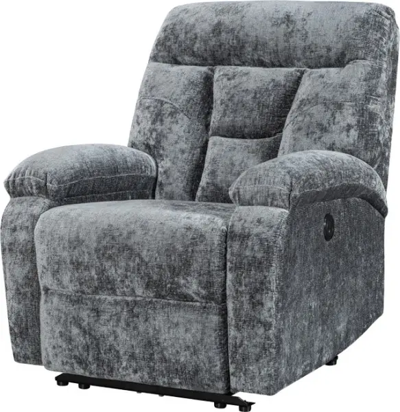 Fotel elektryczny z funkcją relax Gerona 21 (jasnoszary)