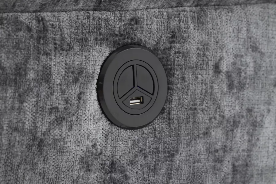 Fotel elektryczny z funkcją relax Gerona 21 (jasnoszary)