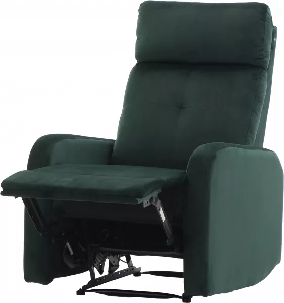 Fotel Gerona z funkcja relax (zielony)