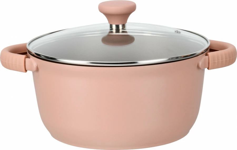 Garnek Tasty Cooking Rose 4.64l (różowy)