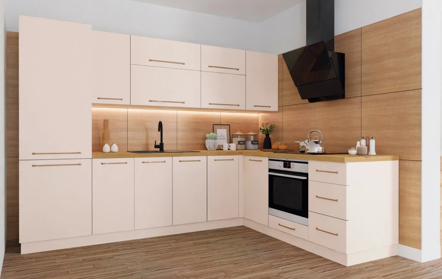 Szafka narożna dolna prosta prawa Imperia (kaszmir)