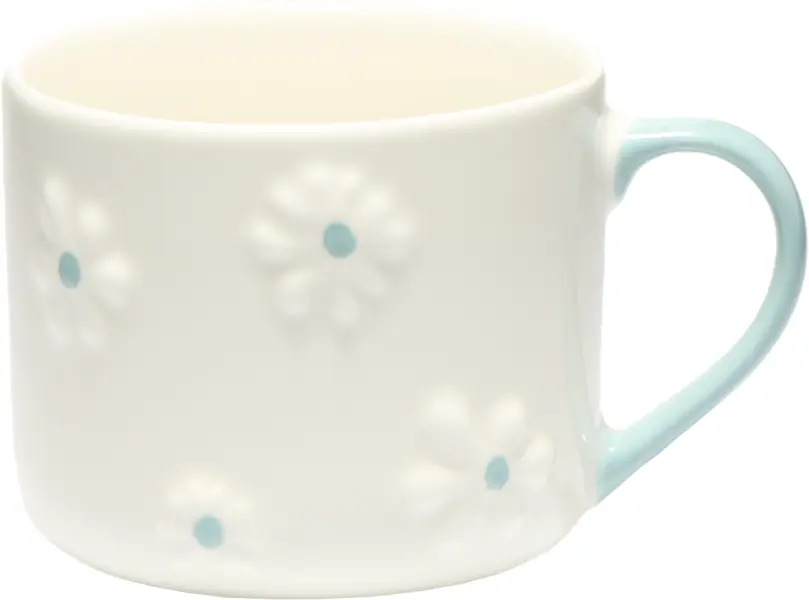 Kubek Daisy 146 (biały/niebieski)