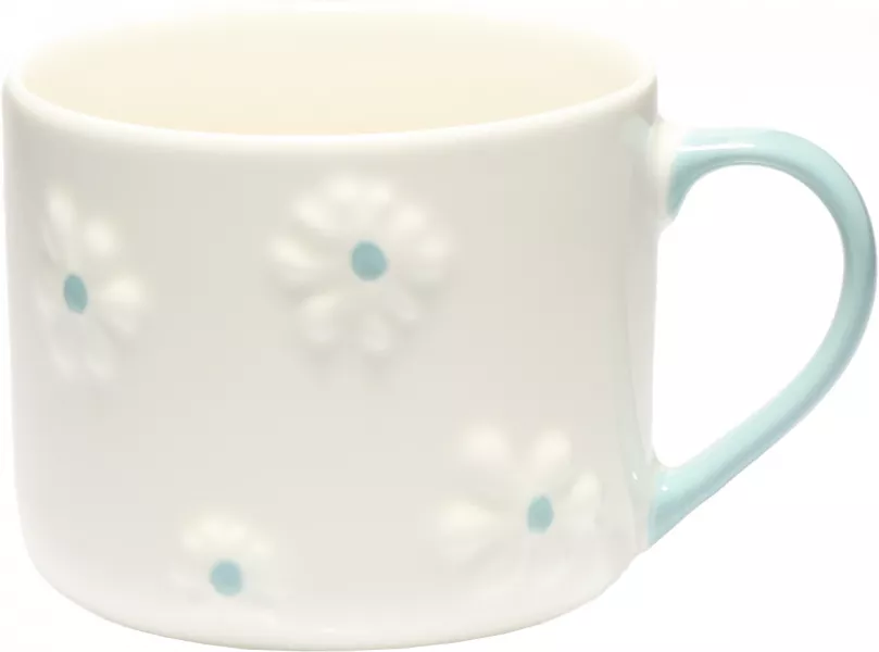 Kubek Daisy 146 (biały/niebieski)