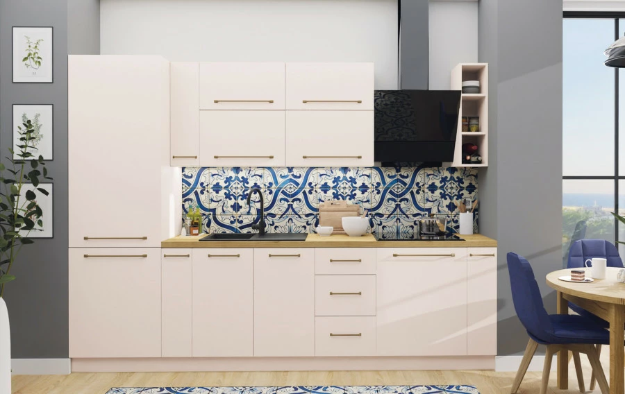 Szafka 80 dolna zlew Imperia (kaszmir)