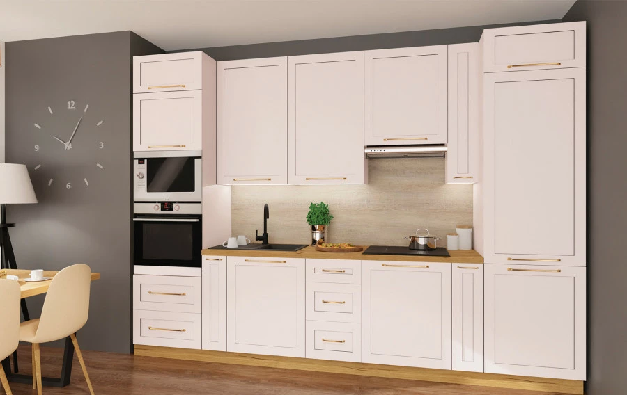 Szafka 60 dolna lewa Laurencja pod zlew lub płytę grzewczą (kaszmir lakier)