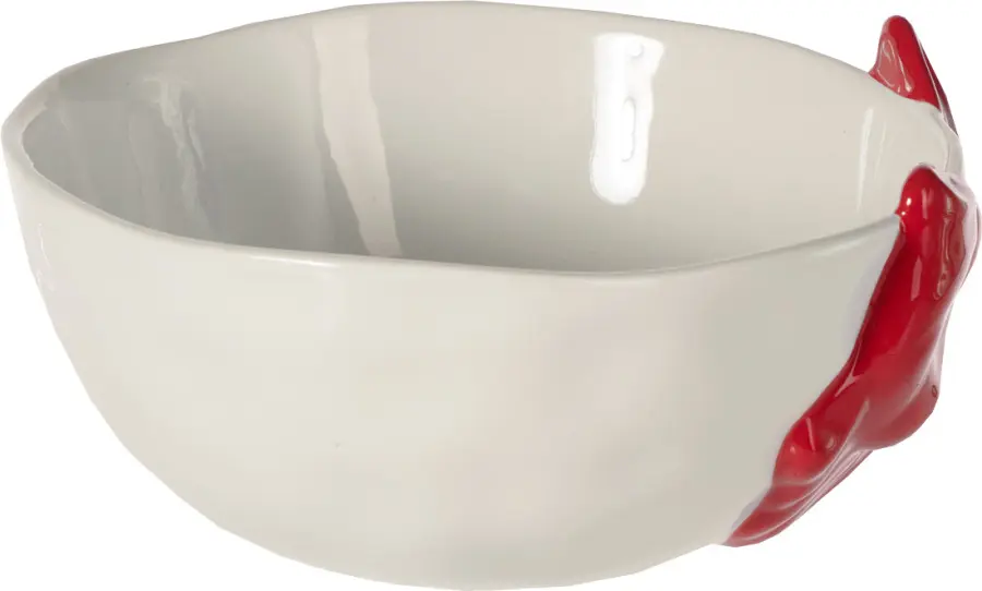 Miseczka Bella 167 (biały/czerwony)