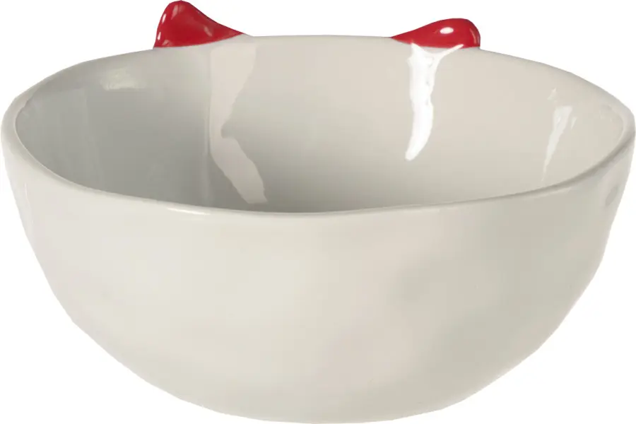 Miseczka Bella 167 (biały/czerwony)