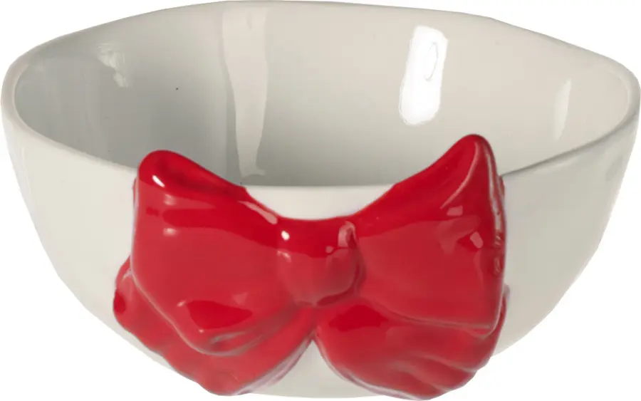 Miseczka Bella 167 (biały/czerwony)