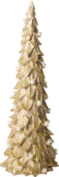 Ozdoba bożonarodzeniowa mała Pearl Christmas 231 (złoty)