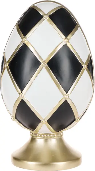 Ozdoba wielkanocna Black and White Easter 47