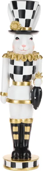 Ozdoba wielkanocna Black and White Easter 49