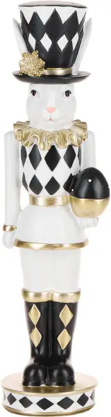 Ozdoba wielkanocna Black and White Easter 51