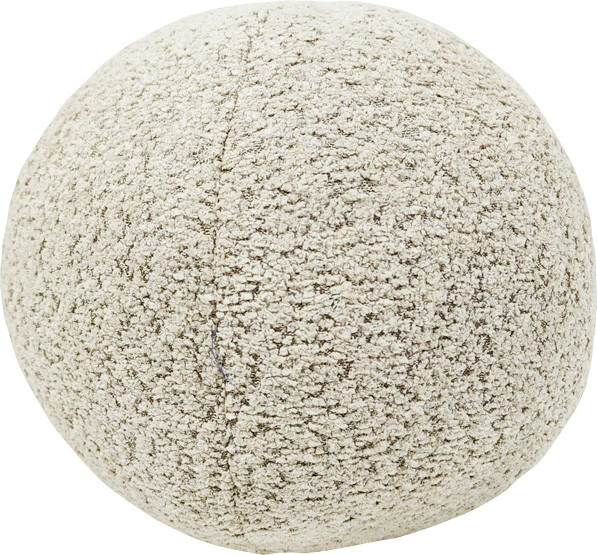 Poduszka okrągła Pires 55 (boucle beżowy) 