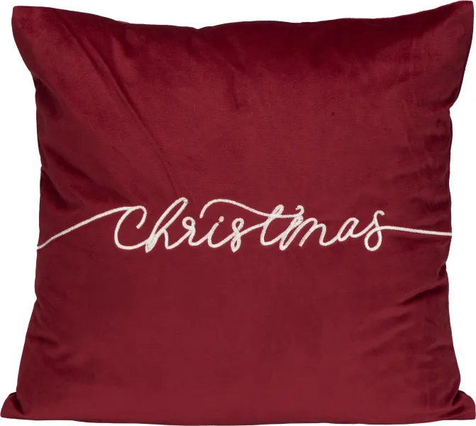 Poszewka Merry Christmas 249 (czerwony/biały) 