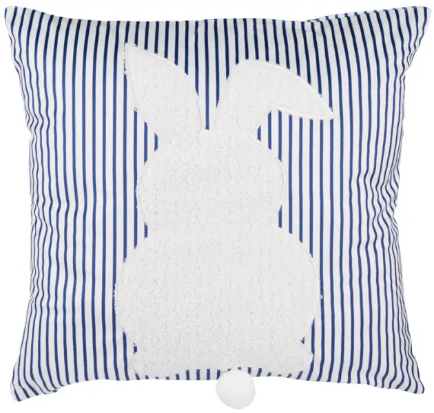 Poszewka Easter 251 (niebieski/biały)