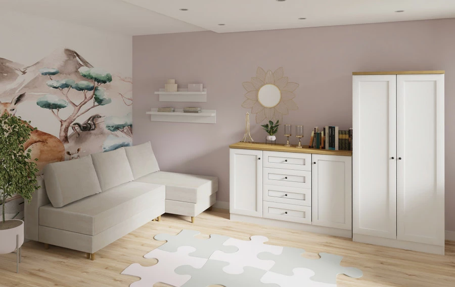 Półka 110 cm Panama (biały)