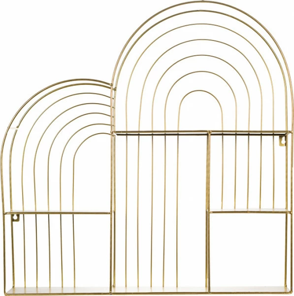 Metalowa półka Naturos (złoty) 