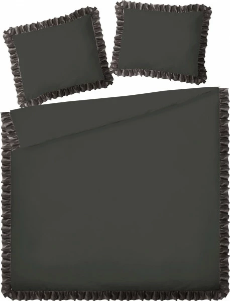 Zestaw pościeli Flamenco 34-2 (220x200cm, czarny)