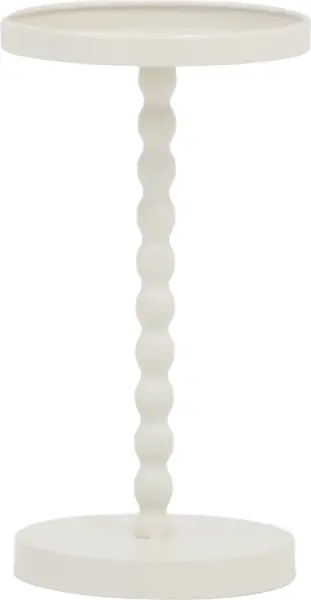 Stolik metalowy pomocniczy/kwietnik mały Naturos 42 (kaszmirowy)