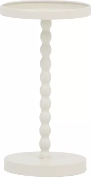 Stolik metalowy pomocniczy/kwietnik mały Naturos 42 (kaszmirowy) 