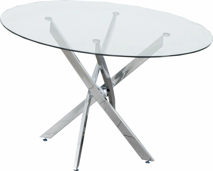 Stół okrągły szklany Salveri 