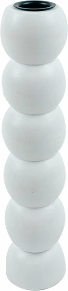 Świecznik duży Toscana 46 (biały) 