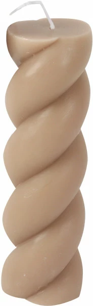 Świeca duża Soho 36 (jasny brąz)