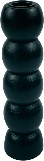 Świecznik mały Toscana 46  (czarny) 