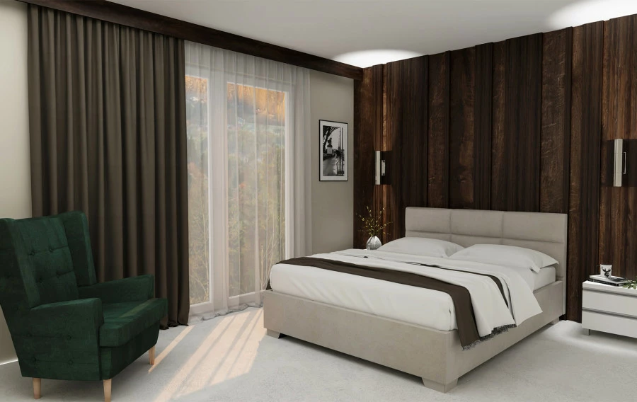 Materac bonellowy 160x200 biały