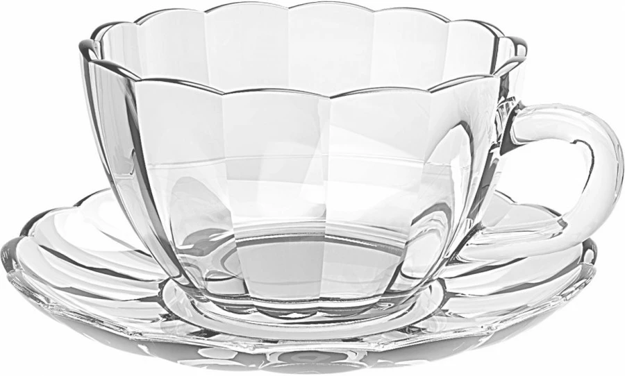 Filiżanka ze spodkiem Tulip 245 ml