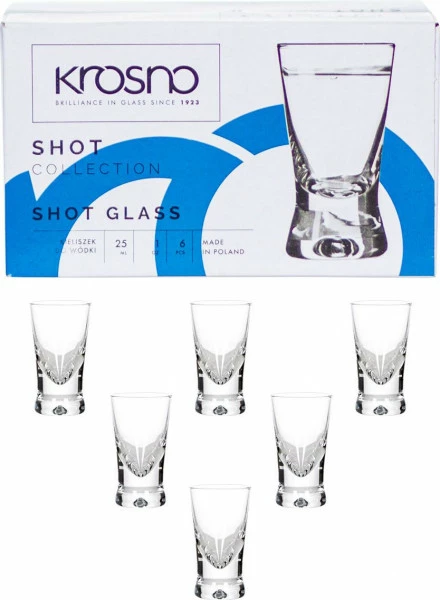 Zestaw kieliszków do wódki (6szt.) Stello 4