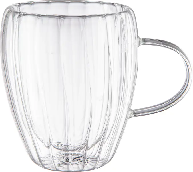 Zestaw 2 kubków szklanych Rifle 360 ml