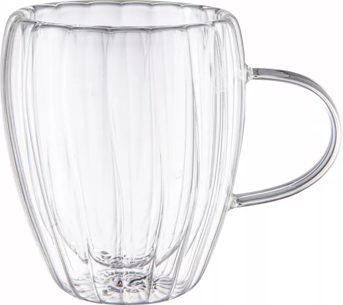 Zestaw 2 kubków szklanych Rifle 360 ml 