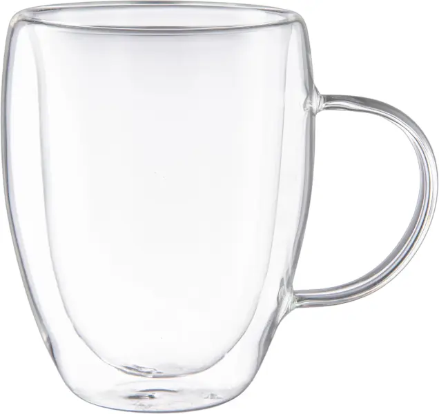 Zestaw 2 kubków szklanych Andrea 360 ml