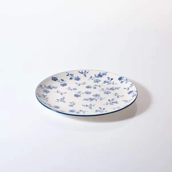 Talerz obiadowy Blue Flowers 178