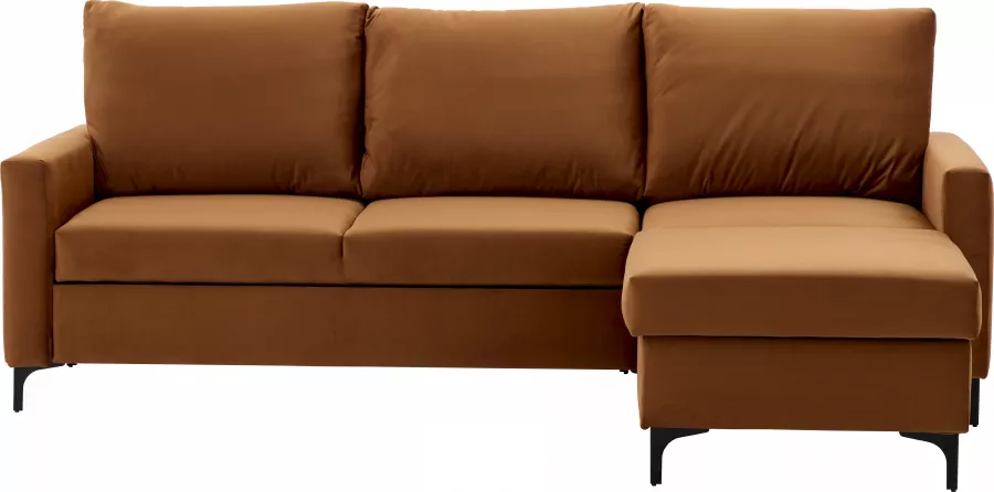 Narożnik Milano (plusz rudy) 