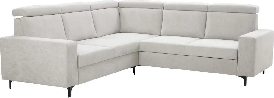 Narożnik Nairobi (rojal jasny szary)