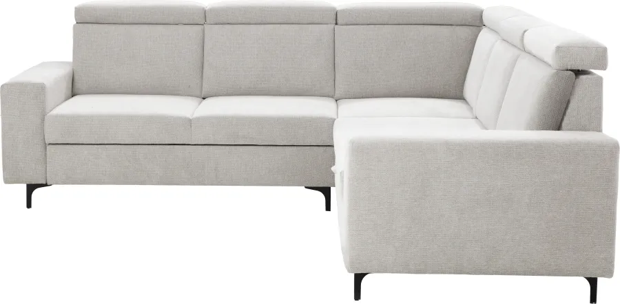 Narożnik Nairobi (rojal jasny szary)