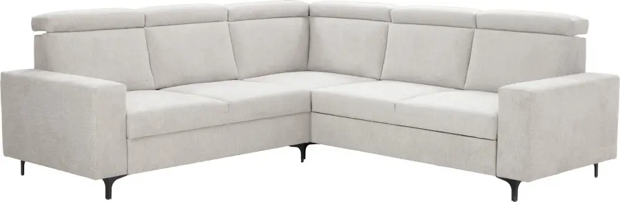 Narożnik Nairobi (rojal jasny szary)