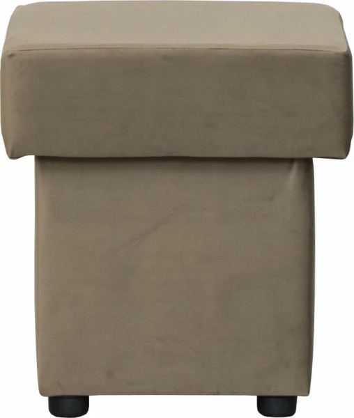 Puf otwierany (plusz brąz)