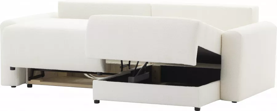 Narożnik Softina (boucle kremowy)