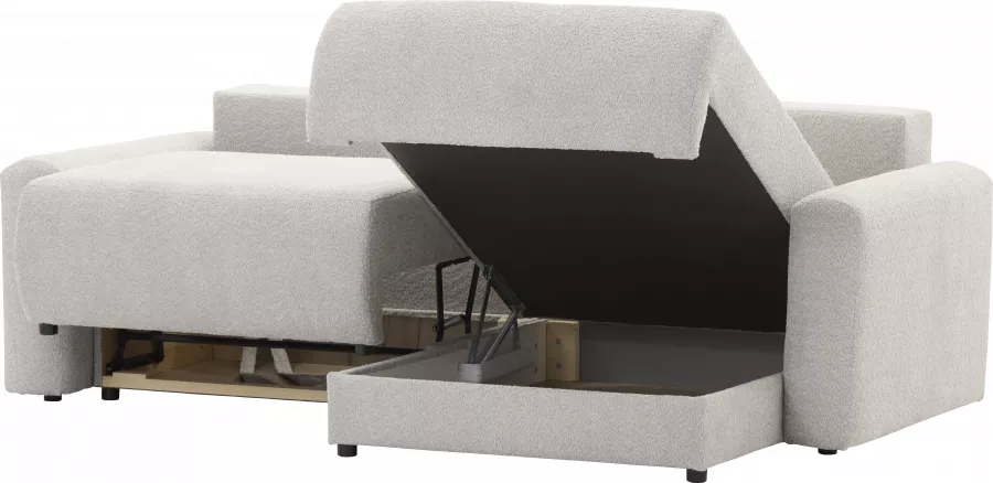 Narożnik Softina (boucle szary) 