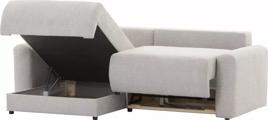 Narożnik Softina (boucle szary)