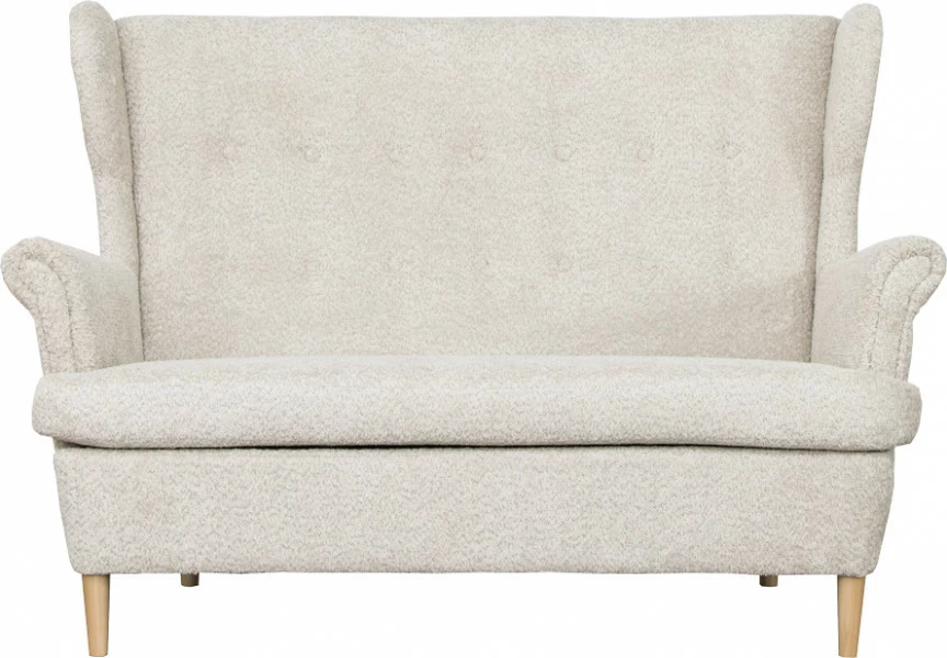 Sofa 2-osobowa Werina (boucle beż) 