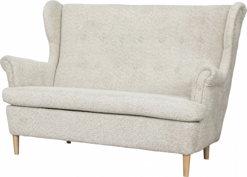 Sofa 2-osobowa Werina (boucle beż)