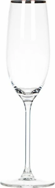 Zestaw kieliszków do szampana (6szt.) Avangarda 5 (zdobione złotem) 