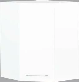 Szafka środkowa narożna górna Loara (biały połysk)