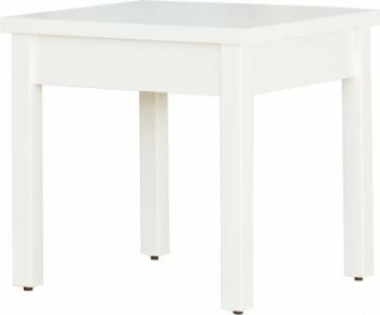 Stolik kwadratowy pełny (biały) 